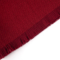 OEM Promotional Women Scarfs On Sale Red 100% Merino Wool Scarfs